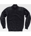 Jersey de algodón de cuello alto reforzado S5502. Workteam5