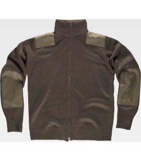 Chaqueta de cuello alto en punto grueso S4500. Workteam1