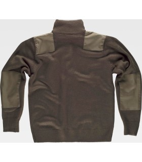 Chaqueta de cuello alto en punto grueso S4500. Workteam2