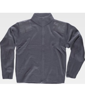 Chaqueta de cuello alto en punto grueso S4500. Workteam3