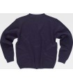 Chaqueta de escote a pico en punto fino S4503. Workteam2