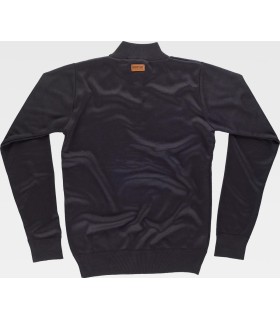 Jersey fino de cuello alto de media cremallera S5601. Workteam4