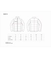 Chaqueta acolchada con capucha desmontable S3910. Workteam4