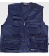 Chaleco tipo safari multibolsillos S3100. Workteam7