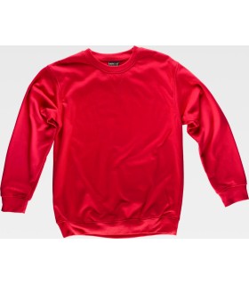 Sudadera de cuello redondo S5505. Workteam13
