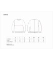 Sudadera de cuello redondo S5505. Workteam17