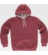 Sudadera bicolor tipo canguro unisex con capucha S5570. Workteam5