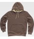 Sudadera bicolor tipo canguro unisex con capucha S5570. Workteam7