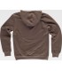 Sudadera bicolor tipo canguro unisex con capucha S5570. Workteam8