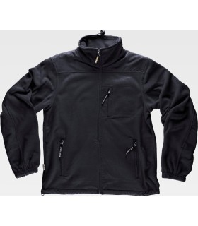 Chaqueta polar con bolsillos y cierre de cremallera entero S4000. Workteam3