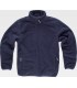 Chaqueta Polar con bolsillos y cierre de cremallera S4005. Workteam3