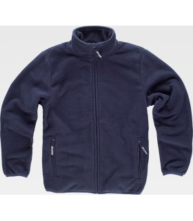 Chaqueta Polar con bolsillos y cierre de cremallera S4005. Workteam3