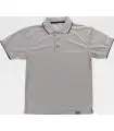 Polo en tejido Waffle bicolor S6540. Workteam1