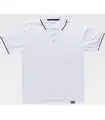 Polo en tejido Waffle bicolor S6540. Workteam3