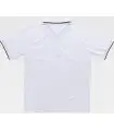 Polo en tejido Waffle bicolor S6540. Workteam4