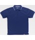 Polo en tejido Waffle bicolor S6540. Workteam5