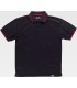 Polo en tejido Waffle bicolor S6540. Workteam7