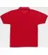 Polo en tejido Waffle bicolor S6540. Workteam10
