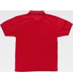Polo en tejido Waffle bicolor S6540. Workteam10