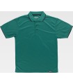 Polo en tejido Waffle bicolor S6540. Workteam11