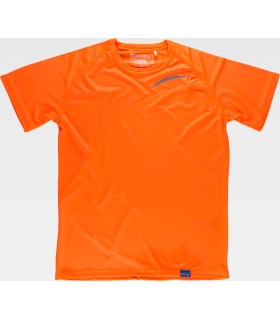 Camiseta técnica flúor S6610. Workteam3