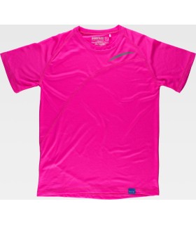 Camiseta técnica flúor S6610. Workteam5