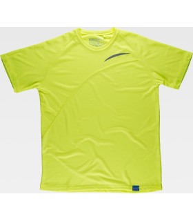 Camiseta técnica flúor S6610. Workteam7