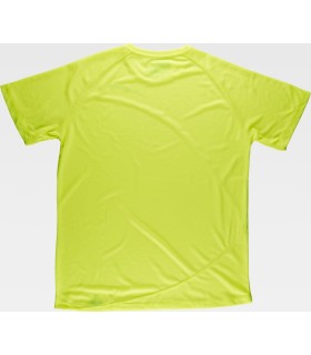 Camiseta técnica flúor S6610. Workteam8