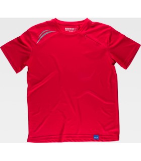 Camiseta técnica con un bolsillo S6611. Workteam1