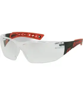 Gafa de seguridad sin montura y patillas coinyectadas 250-87-0520-EN Pack 12 und. Squadron