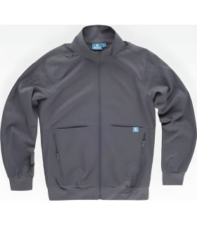 Chaqueta Polar de tejido elástico de microfibra B9135. Workteam3