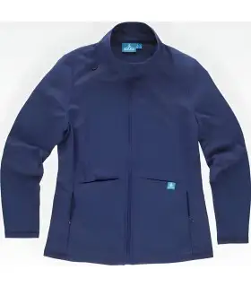 Chaqueta Polar de mujer con tejido elástico de microfibra B9136. Workteam1
