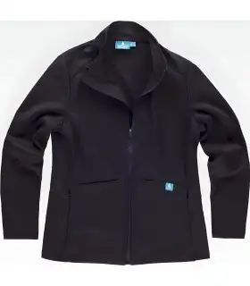 Chaqueta Polar de mujer con tejido elástico de microfibra B9136. Workteam3
