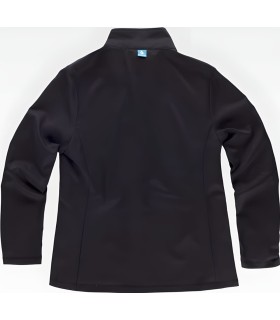 Chaqueta Polar de mujer con tejido elástico de microfibra B9136. Workteam4