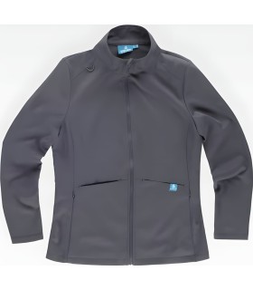 Chaqueta Polar de mujer con tejido elástico de microfibra B9136. Workteam5