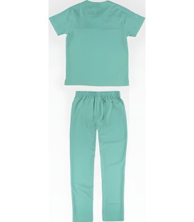 Conjunto sanitario de Casaca + Pantalón microfibra B9130. Workteam1