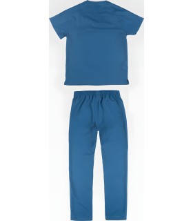 Conjunto sanitario de Casaca + Pantalón microfibra B9130. Workteam6