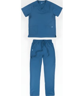 Conjunto sanitario de Casaca + Pantalón microfibra B9130. Workteam5