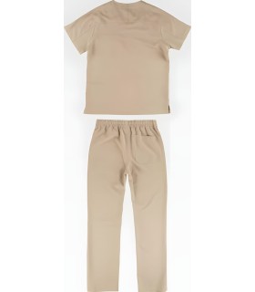 Conjunto sanitario de Casaca + Pantalón microfibra B9130. Workteam8
