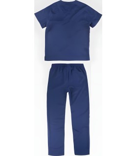 Conjunto sanitario de Casaca + Pantalón microfibra B9130. Workteam12