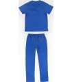 Conjunto sanitario de Casaca + Pantalón microfibra B9130. Workteam18