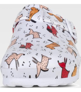 Zueco estampado ultraligero de EVA P2012. Workteam4