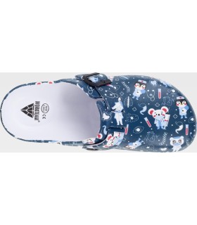 Zueco estampado ultraligero de EVA P2015. Workteam3