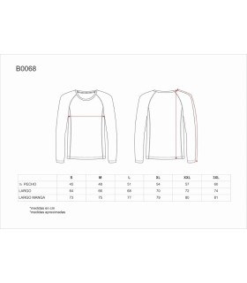Camiseta técnica elástica de hombre B0068. Workteam5