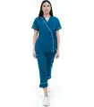 Casaca de mujer entallada y cruzada B9510. Workteam6