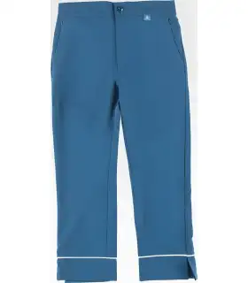 Pantalón tobillero de mujer con cintura elástica B9520. Workteam1