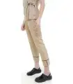 Pantalón tobillero de mujer con cintura elástica B9520. Workteam6