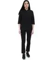 Casaca de mujer entallada y cruzada B9511. Workteam3