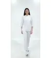 Casaca de mujer entallada y cruzada B9511. Workteam6