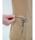 Casaca de mujer entallada y cruzada B9512. Workteam4